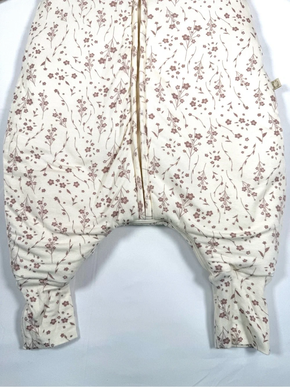 GUNAMUNA Girls Floral Bamboo Swaddle Sleep Sack 3-6M 2.6 TOG Cottagecore Prairie